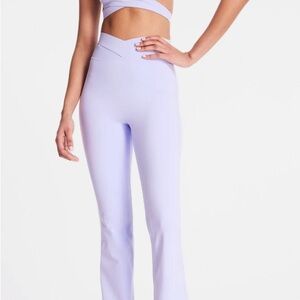 BABDIER Luna Wrap Flair Legging - Baby Lilac
